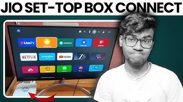 Jio Set Top Box Connect With Monitor - How to Setup Jio Settop Box With Computer Monitor - Jio Airfi