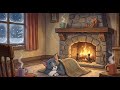 Tom Jerry Cozy Winter Nights Snowfall Fireplace Tom Jerry Cozy Winter Nights Snowfall Fireplace