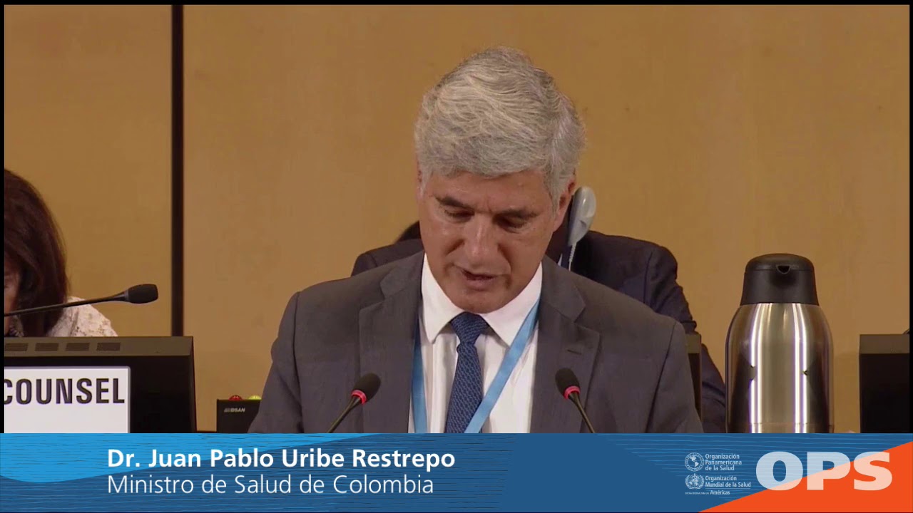 health insurance Dr. Juan Pablo Uribe Restrepo Ministro de Salud de Colombia