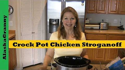 Crock Pot Chicken Stroganoff Pantry Clean Out Recipe