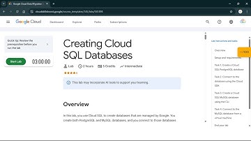 Creating Cloud SQL Databases | #qwiklabs | #coursera #CLI