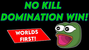 First Ever No Kill Domination Win!! (World Record)