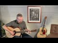 Gallagher GC70 acoustic guitar demo