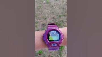 Casio G-Shock DW6900 NB4 GRAPE | This one has the 1289 module, truly a stunner! #watch #casio