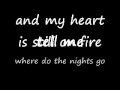 Miniature de la vidéo de la chanson Where Do The Nights Go