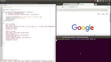 HTTP сервер на NodeJS