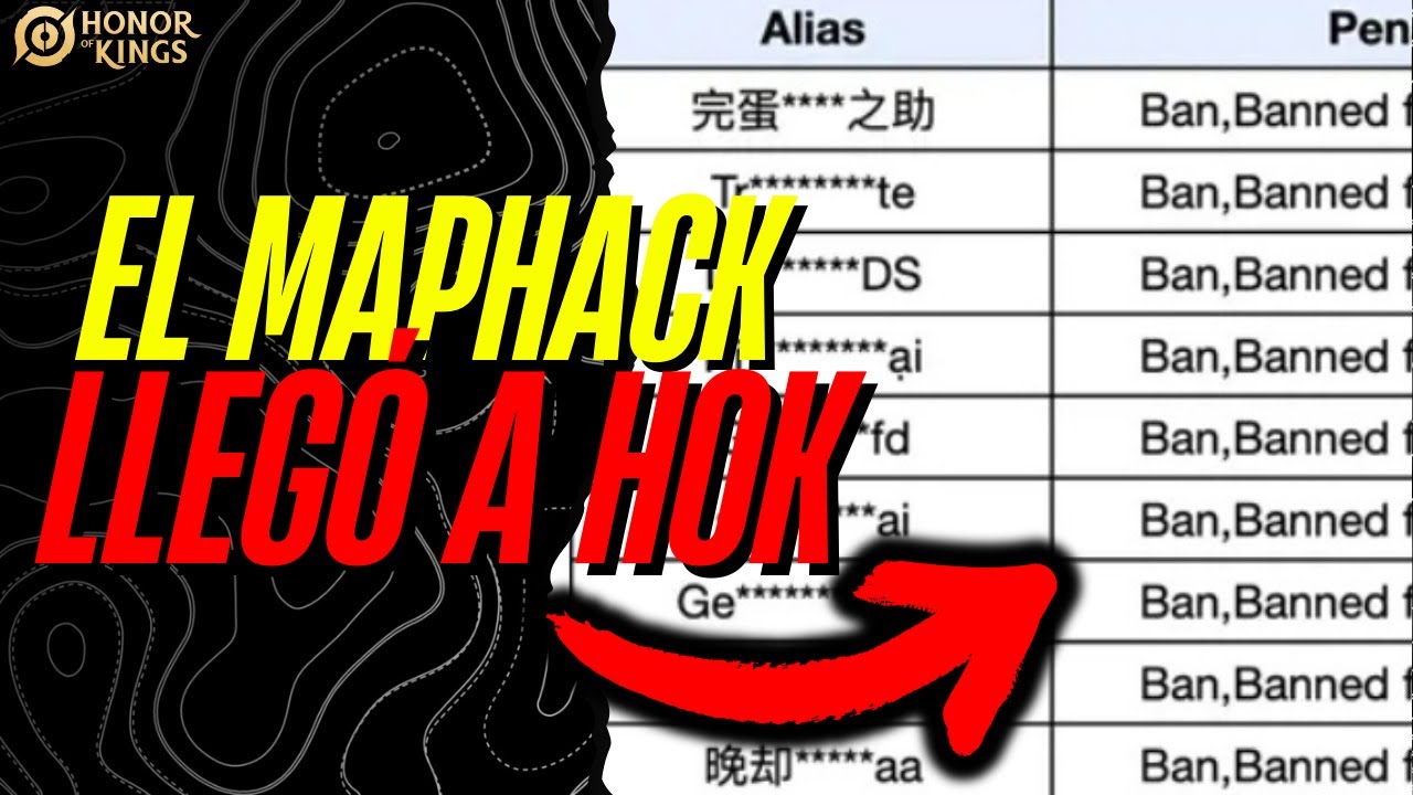 EL MAP HACK AMENAZA A HONOR OF KINGS Y SE ESTÁ PROPAGANDO | HOK GLOBAL ...