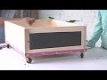 How to Make Rolling Under-Bed Drawers - DIY Network How to Make Rolling Under-Bed Drawers - DIY Network