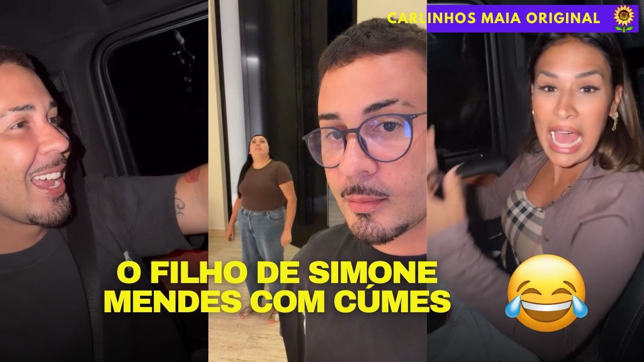 CARLINHOS LEVOU SIMONE MENDES 😲😲 | CARLINHOS MAIA 🌻