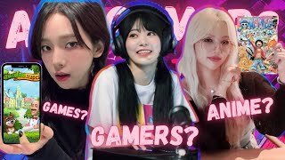 K-pop idols that are certified gamers and anime lovers