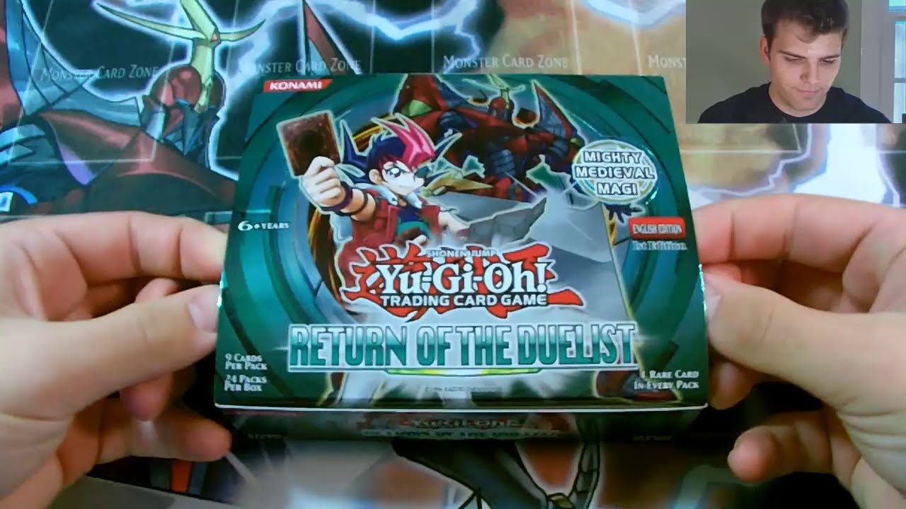 Best Yugioh 12 Return Of The Duelist 1st Edition Booster Box Opening Ever Youtube