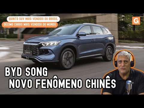 BYD SONG, O NOVO FENÔMENO CHINÊS: 5º SUV mais vendido do Brasil