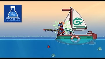 HIJINKS ON THE HIGH SEAS! REVISITING OCEANIC PLANETS - Starbound: Frackin Universe Mod