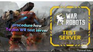 How to join WR test server screenshot 4