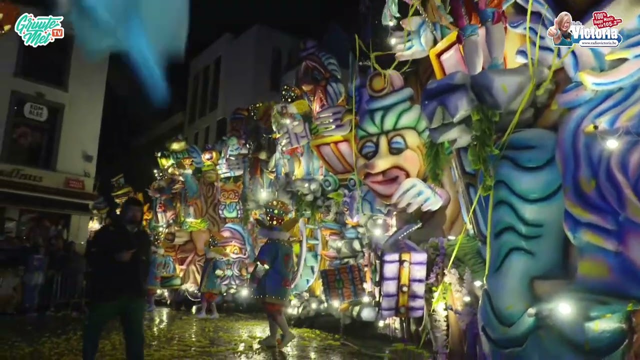 Show De Mannen van de Met Carnaval Halle 2024 - Gruute Met