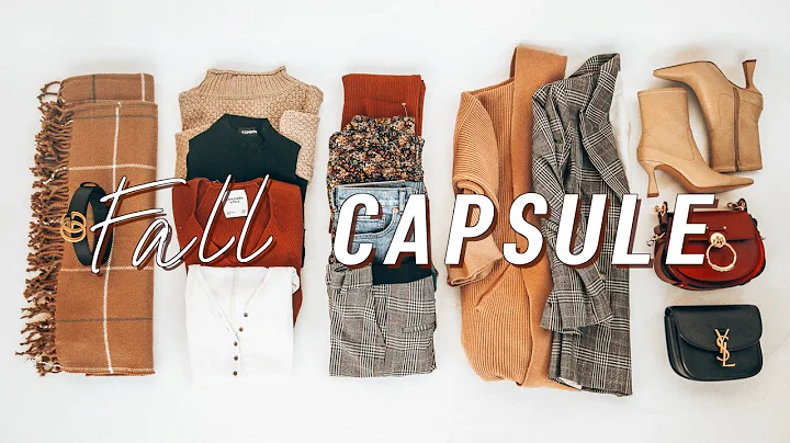 12 pieces, 60 outfits FALL Capsule Wardrobe 2020 | fall outfit ideas lookbook | Miss Louie