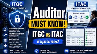 Difference between ITGC and ITAC - Important topic for interview #itgc #itac #itaudit