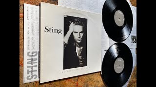 STING ‎–Englishman In New York 4 25 Nothing Like The Sun   2 x LP   RARE PROMO ORIGINAL Japan 1987