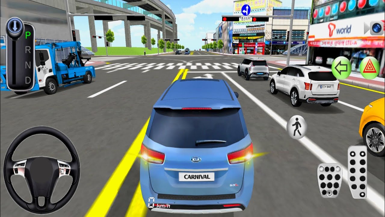 New KIA Carnival Parking 3D Driving Class in Android Gameplay | Car Driving | 3D Driving Class 