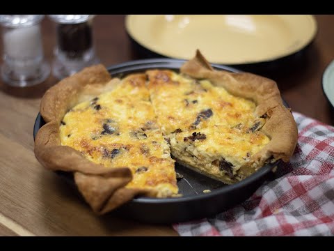 Korslose Biltong Quiche