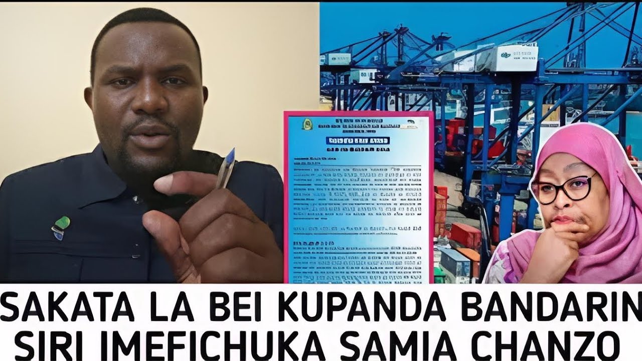 KIBARAKA WA CHADEMA AVAMIA BANDARI SIRI IMEFICHUKA