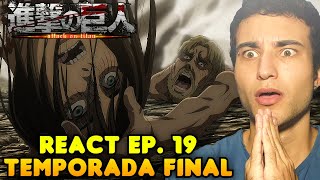 CHOREI MUITO..😭💔 ATTACK ON TITAN Temporada FINAL Parte 3