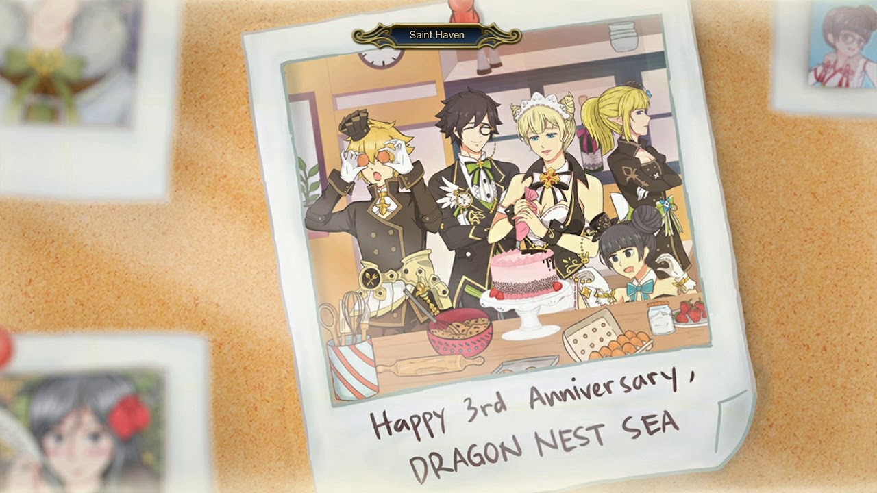 Dragon Nest SEA LB17 Plentiful Gold Trove Nest + Gust HC BP POV