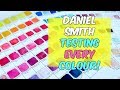 Daniel Smith Watercolour Dot Card | Swatches & First Impressions