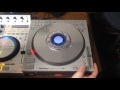 Technics SL-DZ1200 Direct Drive Turn Table CD demonstration