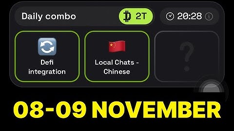 Dropee Daily Combo 08 & 09 November | Dropee Daily Combo  Today | Today Dropee Combo Card |
