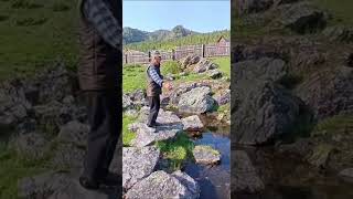 Продолжение по ручью в с. Чепош