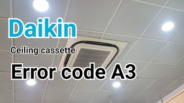 Daikin | How to clean drain pump | ceiling cassette.
