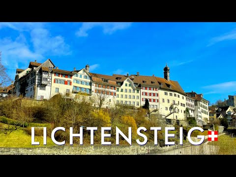 Lichtensteig on foot and across the Toggenburg