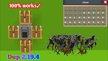 New Duplicate Glitch in Skyblock blockman go [2.19.4] 💯%works✓