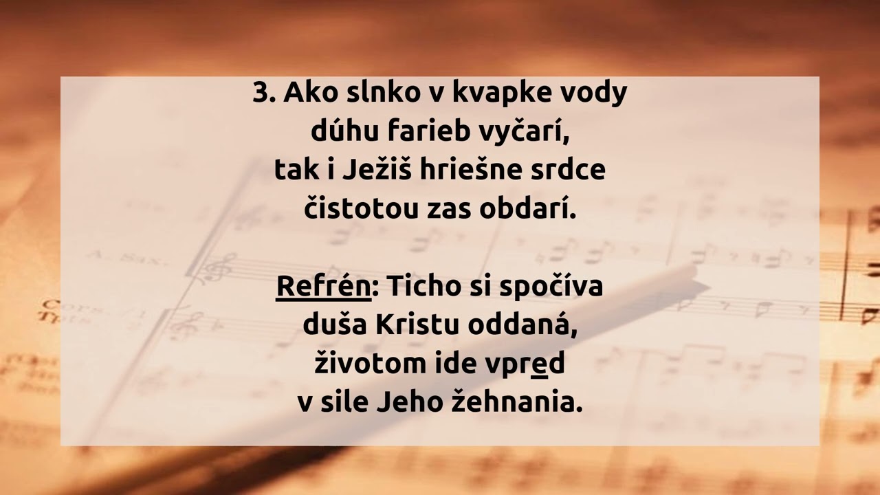 Ako šťastne duša dlie si
