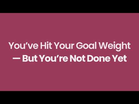 How to Avoid Regain Before It Starts