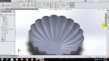 How to Make a Bowl Glass in SolidWorks | Complete 3D Modeling Tutorial for Beginners