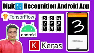 Digit Recognition Android App | Android ML App Episode-2 screenshot 3