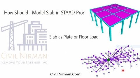 How should I model Slab ?Plate or Floor load