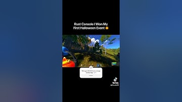 Rust Console I Won My First Halloween Event #shorts #rust #rustconsole