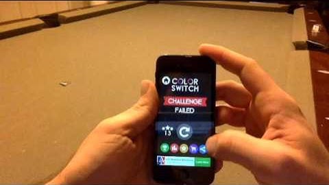 COLOR SWITCH UPDATE LEVEL (Game Challenge Mode) FULL GAME PLAY