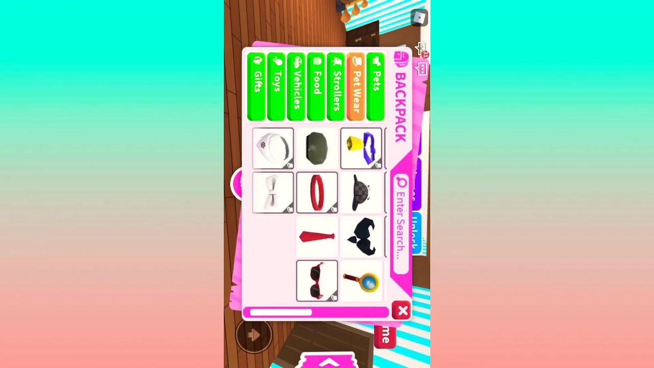My inventory in adopt me 💖🦋🔐 - YouTube