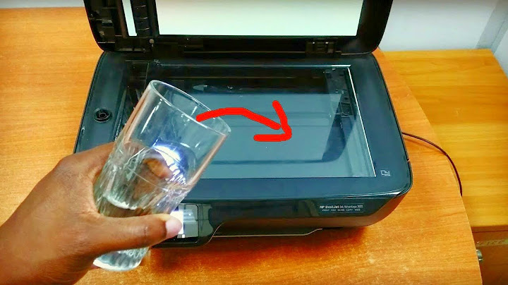 Experiment: what happens when you photocopy water