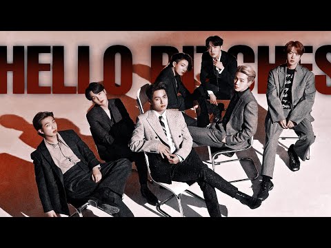 BTS - HELLO BITCHES X BAD GIRLS || •{FMV}• || BTS edit