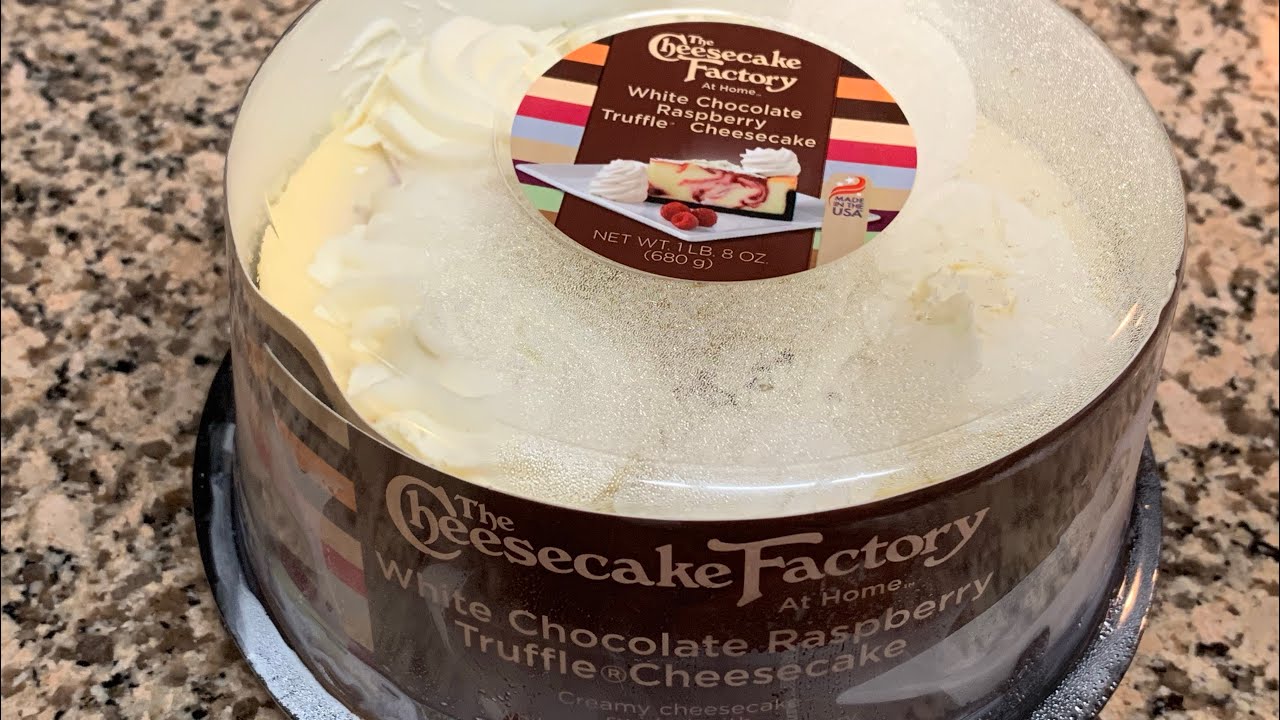 The Cheesecake Factory white chocolate Raspberry Truffle Cheesecake  taste good