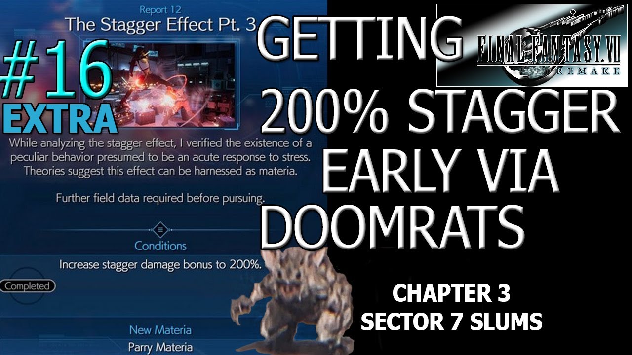 Extra #16: Getting 200% Stagger Early - The Stagger Effect Pt. 3 - Ch3 ...