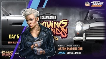 1963 Aston Martin DB5 | Day 5  elimination | NFS No Limits: Proving Grounds