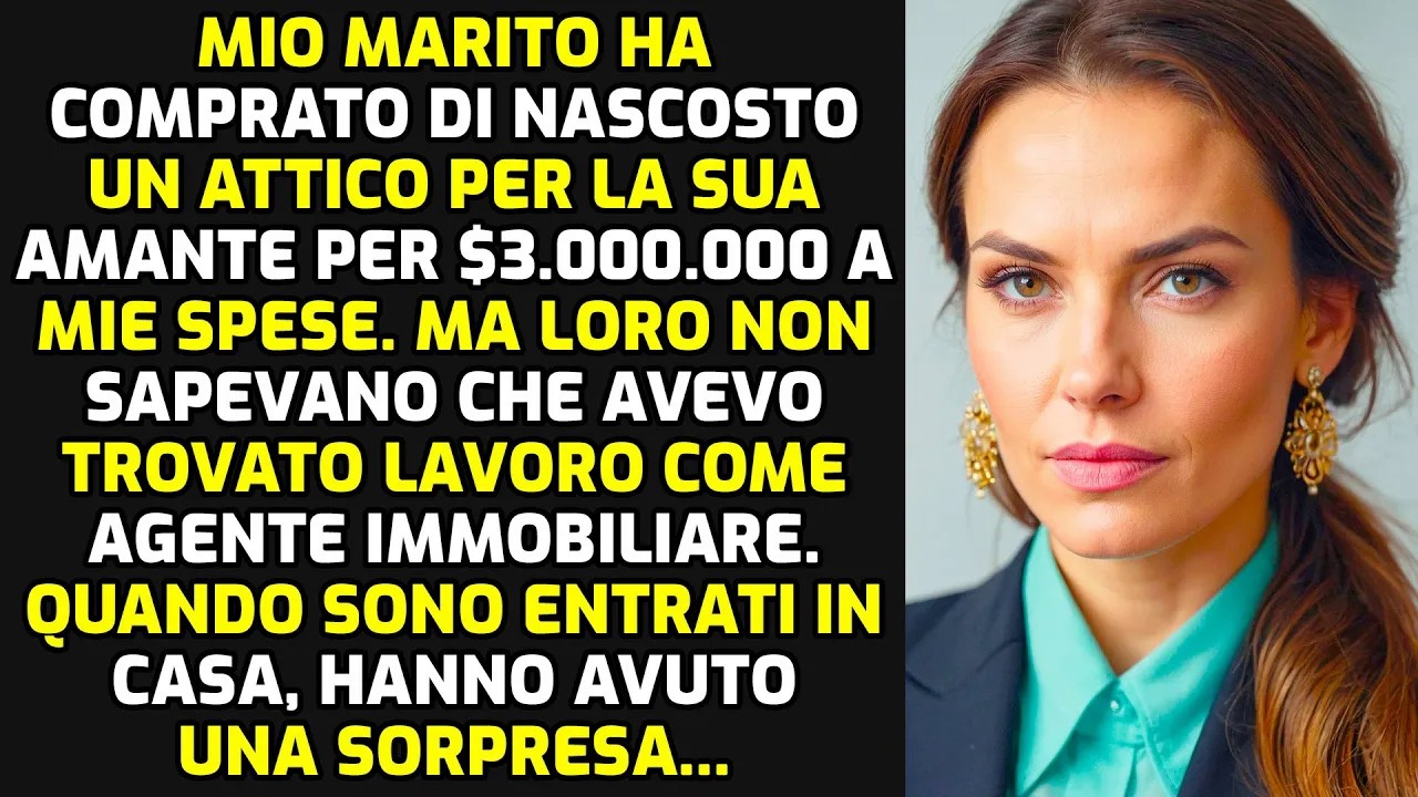 Mio Marito Ha Comprato Di Nascosto Un Attico Per La Sua Amante Per $3.00.000 A Mie Spese STORIE VITA