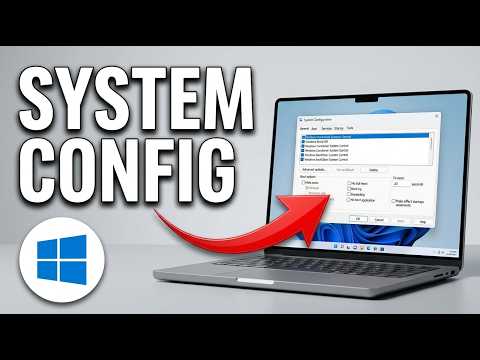 How to Open System Configuration in Windows - Quick Tutorial