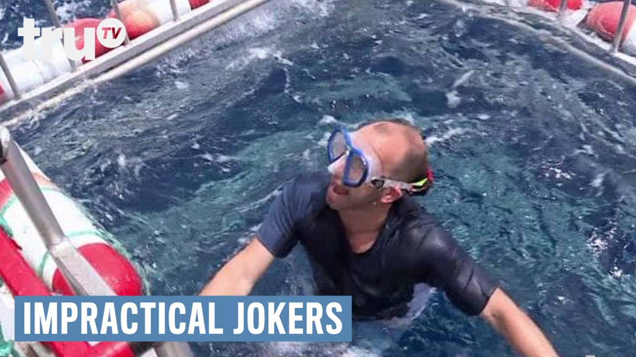 ⁣Impractical Jokers - Swimming with the Sharks (Punishment) | truTV